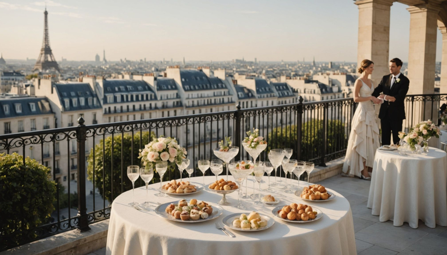 Les meilleures idées de vin d'honneur pour un mariage parisien